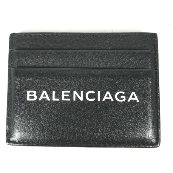 Balenciaga 490620 Business Card Holder Pass Case Bicolor Card
